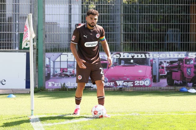 Fußball I Herren I Saison 2026 2027 I Regionalliga Nord I 2.Spieltag I FC St.Pauli II - Bremer SV I 09.08.2026 Kenan Asydin (21, FC St.Pauli II) Copyright: xLobeca RalfxHomburgx