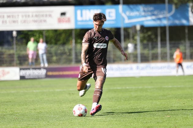 Fußball I Herren I Saison 2026 2027 I Regionalliga Nord I 2.Spieltag I FC St.Pauli II - Bremer SV I 09.08.2026 Noah Gumpert (10, FC St.Pauli II) Copyright: xLobeca RalfxHomburgx