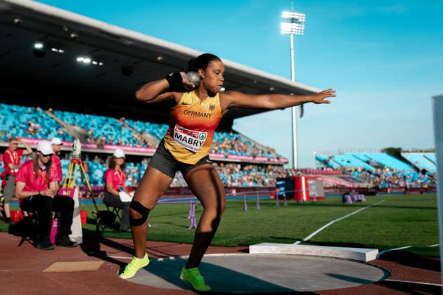 Yemisi Mabry (MTG Mannheim, Kugelstossen Frauen), GBR, Leichtathletik, Athletics, European Athletics Championships 2026, Leichtathletik Europameisterschaft 2026, Birmingham 2026, 09.08.2026, GBR, Leichtathletik, Athletics, European Athletics Championships 2026, Leichtathletik Europameisterschaft 2026, Birmingham 2026, 09.08.2026 Birmingham Copyright: xStefanxMayerx EP_SMR