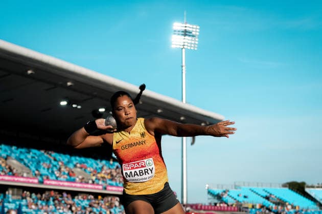 Yemisi Mabry (MTG Mannheim, Kugelstossen Frauen), GBR, Leichtathletik, Athletics, European Athletics Championships 2026, Leichtathletik Europameisterschaft 2026, Birmingham 2026, 09.08.2026, GBR, Leichtathletik, Athletics, European Athletics Championships 2026, Leichtathletik Europameisterschaft 2026, Birmingham 2026, 09.08.2026 Birmingham Copyright: xStefanxMayerx EP_SMR