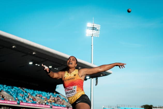 Yemisi Mabry (MTG Mannheim, Kugelstossen Frauen), GBR, Leichtathletik, Athletics, European Athletics Championships 2026, Leichtathletik Europameisterschaft 2026, Birmingham 2026, 09.08.2026, GBR, Leichtathletik, Athletics, European Athletics Championships 2026, Leichtathletik Europameisterschaft 2026, Birmingham 2026, 09.08.2026 Birmingham Copyright: xStefanxMayerx EP_SMR