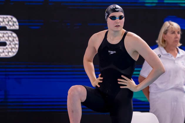 France, Paris, Centre Aquatique Olympique Metropole du Grand Paris, 10.08.2026, European Aquatics Championships Artistic Swimming, Day 11, Morning Session, Nina Holt, SC Magdeburg, Germany, Photo by Eibner Pressefoto Tino Henschel European Aquatics Championships Artistic Swimming, Day 11, Morning Session Paris Copyright: xEibnerxPressefotox
