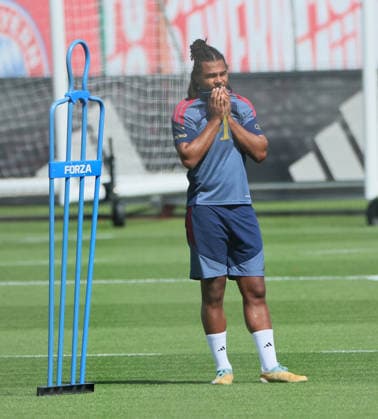 10.08.2026, FC Bayern Training , Saebenerstrasse Muenchen, Fussball, im Bild: Serge Gnabry (FC Bayern Muenchen)