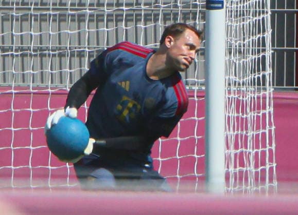 10.08.2026, FC Bayern Training , Saebenerstrasse Muenchen, Fussball, im Bild: Manuel Neuer (FC Bayern Muenchen)