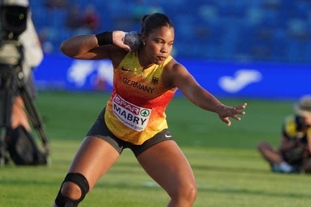 Birmingham , Leichtathletik, Athletics, Track and Field, EAA, Leichtathletik EM Birmingham 2026 European Championships birmingham 2026 , 10.08-17.08.2026, Alexander Stadium Birmingham, Grossbritannien , Kugelstossen Frauen, Shot Put Women, Final Finale, Yemisi Mabry, Deutschland, Germany GER Copyright Gladys Chai von der Laage