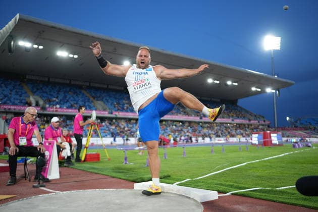European Athletics Championships in Birmingham, United Kingdom, August 10, 2026, the men s shot put final. Tomas Stanek of Czech Republic. (CTKxPhoto JaroslavxSvoboda) CTKPhotoP2026081006381  CTKPhotoP2026081006381
