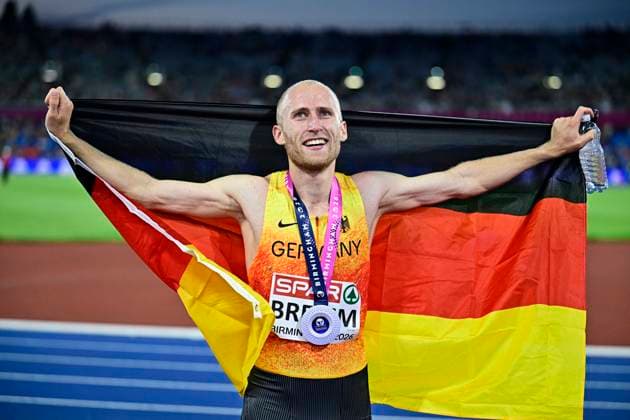 Florian BREMM (Germany, Franconia Athletics, 5000m Men) GBR, European Athletics Championships, Athletics, 10.08.2026, GBR, European Athletics Championships, Athletics, 10.08.2026, Birmingham Copyright: xEibnerxPressefoto JanxPapenfussx EP_JPS