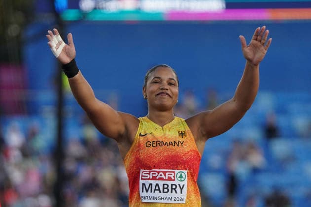 Birmingham , Leichtathletik, Athletics, Track and Field, EAA, Leichtathletik EM Birmingham 2026 European Championships birmingham 2026 , 10.08-17.08.2026, Alexander Stadium Birmingham, Grossbritannien , Kugelstossen Frauen, Shot Put Women, Final Finale, Yemisi Mabry, Deutschland, Germany GER Copyright Gladys Chai von der Laage