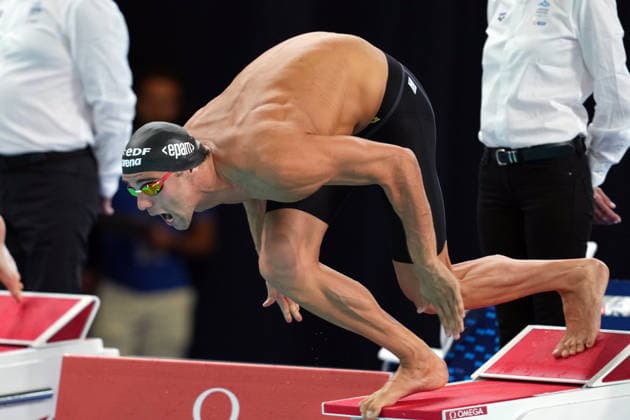 Thomas Ceccon from Italy at the Swimming European Aquatics Championships Paris 2026, Paris, August 10, 2026 .  Copyright: xGianxMattiaxD Alberto LaPressex