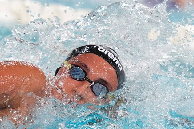 Italy™team during Women™s 4x200m Freestyle Final at the Swimming European Aquatics Championships Paris 2026, Paris, August 10, 2026  Copyright: xSpada LaPressex