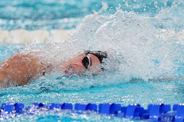 Italy™team during Women™s 4x200m Freestyle Final at the Swimming European Aquatics Championships Paris 2026, Paris, August 10, 2026  Copyright: xSpada LaPressex