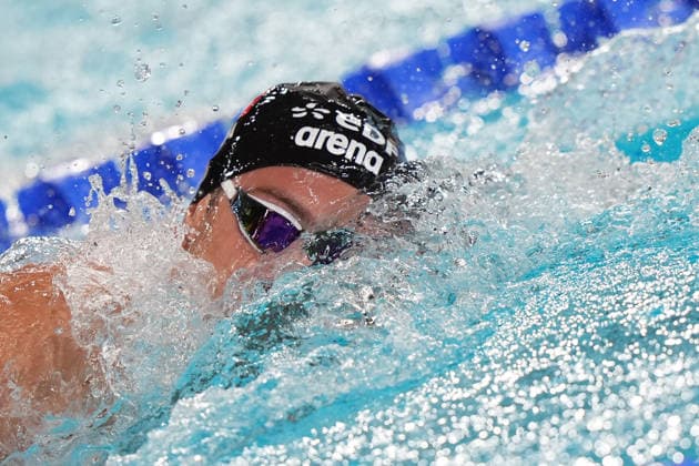 Italy™team during Men™s 4x200m Freestyle Final at the Swimming European Aquatics Championships Paris 2026, Paris, August 10, 2026  Copyright: xSpada LaPressex