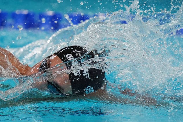 Italy™team during Men™s 4x200m Freestyle Final at the Swimming European Aquatics Championships Paris 2026, Paris, August 10, 2026  Copyright: xSpada LaPressex