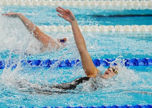 10 Aout European Aquatics Championships Paris 2026 Laurent Lairys MAXPPP - Jeanne LECHEVALIER of France During the 1 2 finale 200 M Backstroke at the European Swimming Championships at the Greater Paris Metropolis Olympic Aquatics Centre in Paris (France) on August 10, 2026.Credit Laurent Lairys paris FRANCE  Copyright: xMAXPPPxLaurentxLairysx LLR202608119206 LLR202608119206