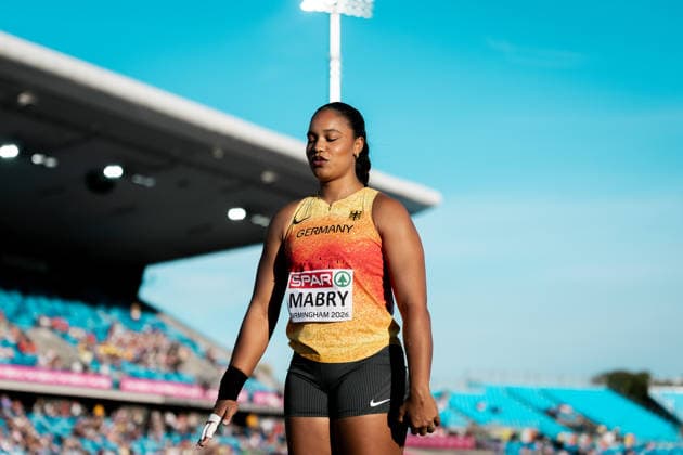 Yemisi Mabry (MTG Mannheim, Kugelstossen Frauen), GBR, Leichtathletik, Athletics, European Athletics Championships 2026, Leichtathletik Europameisterschaft 2026, Birmingham 2026, 09.08.2026, GBR, Leichtathletik, Athletics, European Athletics Championships 2026, Leichtathletik Europameisterschaft 2026, Birmingham 2026, 09.08.2026 Birmingham Copyright: xStefanxMayerx EP_SMR