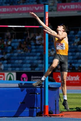 BIRMINGHAM, GREAT BRITAIN - AUGUST 11, 2026 : Falk WENDRICH (GER Germany) competing in the high jump qualification during the European Athletics Championships at Alexander Stadium on August 11, 2026 in Birmingham, Great Britain. Oregon Great Britain Copyright: xAxelxKohringx