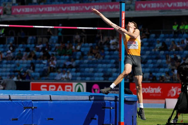 BIRMINGHAM, GREAT BRITAIN - AUGUST 11, 2026 : Falk WENDRICH (GER Germany) competing in the high jump qualification during the European Athletics Championships at Alexander Stadium on August 11, 2026 in Birmingham, Great Britain. Oregon Great Britain Copyright: xAxelxKohringx