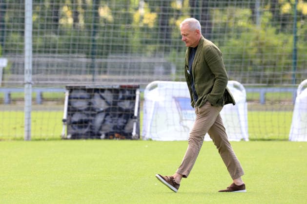 11.08.2026, DEU GER, Fussball , 2.Fussballbundesliga, Saison 2026 2027), Sportforum, Hertha BSC, Training Dr. Peter Goerlich - Geschaeftsfuehrung 2. Liga: DFB DFL regulations prohibit any use of photographs as image sequences and or quasi-video) Berlin Sportforum Berlin Deutschland Copyright: xNordphotox xEnglerx