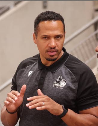 Ludwigsburg , Basketball Training MHP Riesen Ludwigsburg , David McCray
