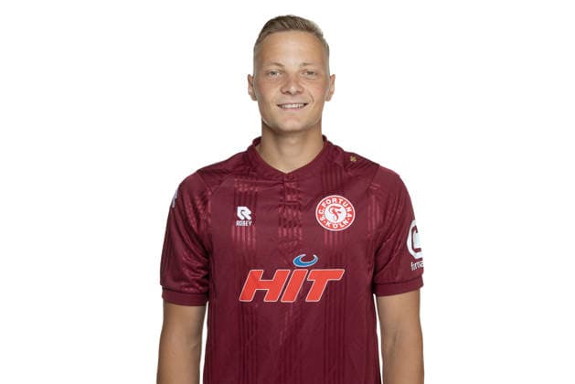 Kevin Brechmann , DFB 3. Liga 2026 2027, SC Fortuna Koeln, Media Day, 13.07.2026, Foto: Vera Loitzsch picture-alliance DFB SC Fortuna Koeln 2026 Studio Portraits