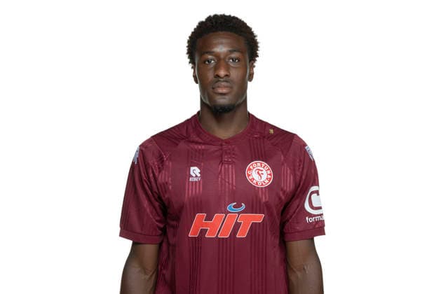 Romeo Aigbekaen , DFB 3. Liga 2026 2027, SC Fortuna Koeln, Media Day, 13.07.2026, Foto: Vera Loitzsch picture-alliance DFB SC Fortuna Koeln 2026 Studio Portraits