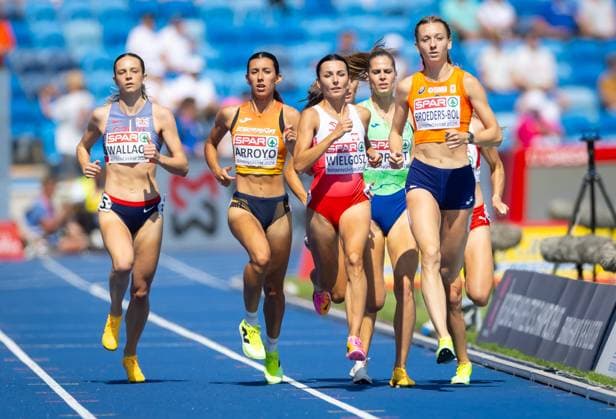 BIRMINGHAM - Femke Broeders-Bol in action in the 800 meters qualification during the second day of the European Athletics Championships. IRIS VAN DEN BROEK ANP xVIxANPxSportx xxANPxIVx 565262448 originalFilename: 565262448