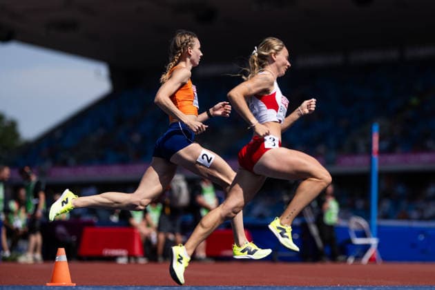 260811 Femke Broeders-Bol of Netherlands competes in women™s 800 meter qualification during day 2 of the 2026 European Athletics Championships on August 11, 2026 in Birmingham. Photo: Mathias Bergeld BILDBYRAN kod MB MT1065 friidrott athletics friidrett friidrotts-em em friidretts-em 2026 european athletics championships 2 bbeng Copyright: MATHIASxBERGELD BB260811MB051
