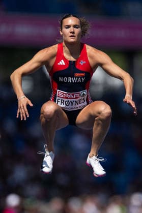 260811 Amanda Marie Grefstad Froynes of Norway ahead of competing in women™s 800 meter qualification during day 2 of the 2026 European Athletics Championships on August 11, 2026 in Birmingham. Photo: Mathias Bergeld BILDBYRAN kod MB MT1065 friidrott athletics friidrett friidrotts-em em friidretts-em 2026 european athletics championships 2 bbeng Copyright: MATHIASxBERGELD BB260811MB055