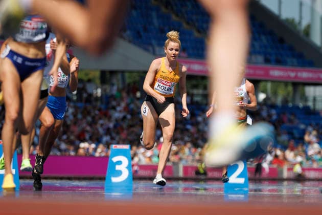 BIRMINGHAM, GREAT BRITAIN - AUGUST 11, 2026 : Smilla KOLBE (GER Germany) competing in the 800m (R1) during the European Athletics Championships at Alexander Stadium on August 11, 2026 in Birmingham, Great Britain. Oregon Great Britain Copyright: xAxelxKohringx