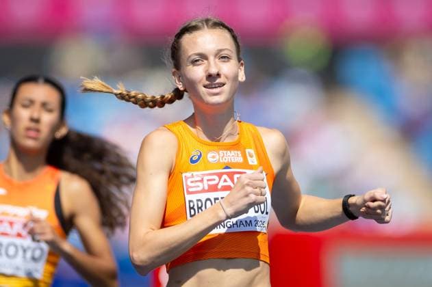 BIRMINGHAM - Femke Broeders-Bol in action in the 800 meters qualification during the second day of the European Athletics Championships. IRIS VAN DEN BROEK ANP xVIxANPxSportx xxANPxIVx 565263156 originalFilename: 565263156