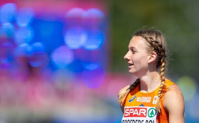 BIRMINGHAM - Femke Broeders-Bol in action in the 800 meters qualification during the second day of the European Athletics Championships. IRIS VAN DEN BROEK ANP xVIxANPxSportx xxANPxIVx 565263267 originalFilename: 565263267
