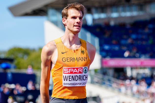 BIRMINGHAM, GREAT BRITAIN - AUGUST 11, 2026 : Falk WENDRICH (GER Germany) competing in the high jump qualification during the European Athletics Championships at Alexander Stadium on August 11, 2026 in Birmingham, Great Britain. Nordrhein-Westfalen Great Britain Copyright: xLeahxKohringx
