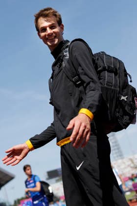 BIRMINGHAM, GREAT BRITAIN - AUGUST 11, 2026 : Falk WENDRICH (GER Germany) during the European Athletics Championships at Alexander Stadium on August 11, 2026 in Birmingham, Great Britain. Oregon Great Britain Copyright: xAxelxKohringx
