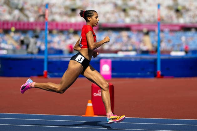 BIRMINGHAM, UNITED KINGDOM - AUGUST 11: Audrey Werro of Switzerland competes in the Women s 800m during the European Athletics Championships at Alexander Stadium on August 11, 2026 in Birmingham, United Kingdom. England United Kingdom Copyright: xBEAUTIFULxSPORTS TobiasxLacknerx