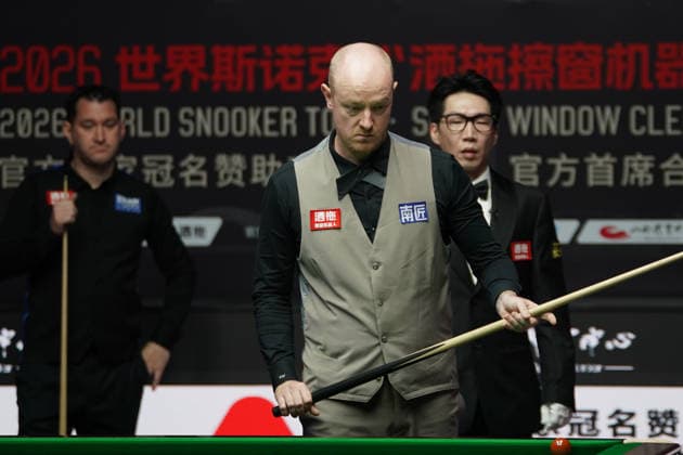TAIYUAN, CHINA - AUGUST 11: Chris Wakelin of England plays a shot during his first round match against Tom Ford of England at the 2026 Snooker China Open on August 11, 2026 in Taiyuan, Shanxi Province of China. The tournament features 32 top players competing for the title.  Copyright: xTaixChengzhex 111659395403