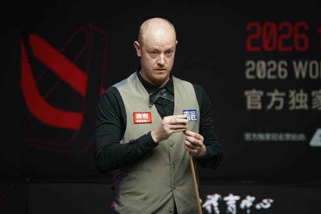 TAIYUAN, CHINA - AUGUST 11: Chris Wakelin of England plays a shot during his first round match against Tom Ford of England at the 2026 Snooker China Open on August 11, 2026 in Taiyuan, Shanxi Province of China. The tournament features 32 top players competing for the title.  Copyright: xTaixChengzhex 111659395396