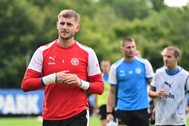 11.08.2026, Fußball, Herren, 2.BL, Saison 2026 2027, Training Holstein Kiel Torwart Timon Weiner Kiel, Projensdorf Projensdorf, Trainigsplatz Schleswig-Holstein Deutschland