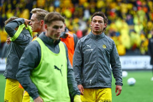 Soccer, Champions League 2025–2026 Bodo Glimt vs. Union Saint-Gilloise Bodo, August 11, 2026: Patrick Berg during the Champions League qualifying match between Bodo Glimt and Union Saint-Gilloise at Aspmyra Stadium. Photo by Mats Torbergsen, NTB, Bodo, Norway. EDITORIAL USE ONLY RESTRICTED USE FOR BETTING COMPANIES  Copyright: xMatsxTorbergsenx xNTBx