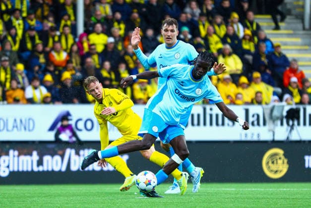 Soccer, Champions League 2025–2026 Bodo Glimt Union Saint Gilloise Bodo 20260811 Sondre Auklend during the Champions League qualifying match between Bodo Glimt and Union Saint Gilloise at Aspmyra Stadium Photo: Mats Torbergsen, NTB, Bodo, Norway EDEDITORIAL USE ONLY; RESTRICTED USE FOR BETTING COMPANIES  Copyright: xMatsxTorbergsenx xNTBx