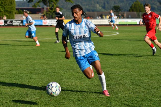 Melkamu Benjamin Daniel Frauendorf, 14) FC Rottenburg vs. SV Stuttgarter Kickers ,Fussball, WFV-Pokal, Gruppe 3, 3. Runde, Wuerttemberg, Saison 2026 2027, 11.08.2026, FC Rottenburg vs. SV Stuttgarter Kickers ,Fussball, WFV-Pokal, Gruppe 3, 3. Runde, Wuerttemberg, Saison 2026 2027, 11.08.2026 Rottenburg am Neckar Copyright: xEibner-Pressefoto RalphxKunzex EP_RKE