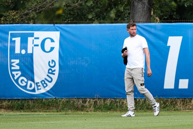Sportdirektor Peer Jaekel (1. FC Magdeburg) - 2. Fußball Bundesliga Saison 2026-2027 1. FC Magdeburg Training an der Avnet Arena in Magdeburg - Fußball,Mann,Männer,Deutschland,11.08.2026