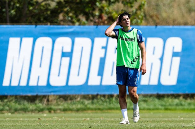 Anselmo Garcia Mac Nulty (1. FC Magdeburg,3) - 2. Fußball Bundesliga Saison 2026-2027 1. FC Magdeburg Training an der Avnet Arena in Magdeburg - Fußball,Mann,Männer,Deutschland,11.08.2026