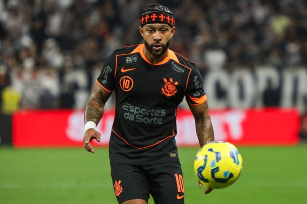 Corinthians não renova com Memphis Depay SaO PAULO, SP - 14.12.2025: CORINTHIANS NaO RENOVA COM MEMPHIS DEPAY - Corinthians decides not to renew Memphis Depay& 39;s contract; the player is now a free agent. Archive images from the match between Corinthians and Cruzeiro in the semifinals of the Copa do Brasil in 2025. Photo by Allan Calisto Fotoarena. (Photo: Allan Calisto Fotoarena) x2996806x  AllanxCalisto