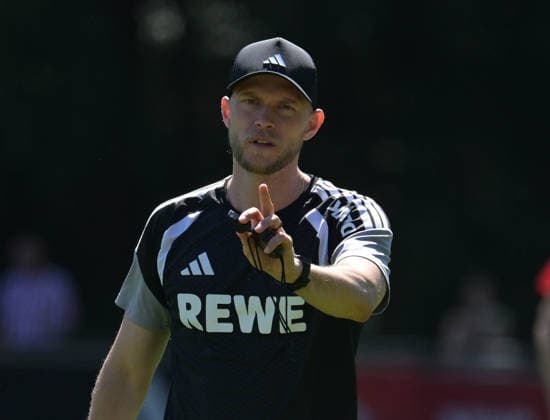 11.08.2026, xophax, Fussball 1.Bundesliga, 1.FC Koeln Training am Geissbockheim des 1.FC Köln. Platz 1. Trainer Rene Wagner ( 1.FC Köln ) Köln