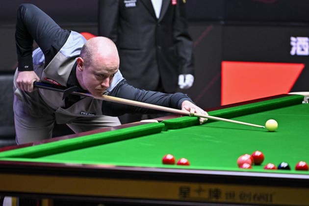 TAIYUAN, CHINA - AUGUST 11: Chris Wakelin of England plays a shot in the first round match against Tom Ford of England on day 4 of the 2026 World Snooker Tour China Open at Taiyuan Binhe Sports Center on August 11, 2026 in Taiyuan, Shanxi Province of China.  Copyright: xChinaxNewsxServicex 111659473603
