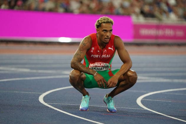 Birmingham , Leichtathletik, Athletics, Track and Field, EAA, Leichtathletik EM Birmingham 2026 European Championships birmingham 2026 , 10.08-17.08.2026, Alexander Stadium Birmingham, Grossbritannien , 400m Männer, 400m Men, omar elkhatib, portugal Copyright Gladys Chai von der Laage