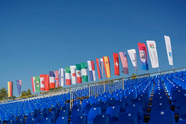 Media-Day at IFAF Flag Football Championships Düsseldorf 2026, 12.08.2026 Duesseldorf, Germany - Aug. 12, 2026: Impressions from the media day of the IFAF Flag Football World Championships at the Bezirkssportanlage Duesseldorf Garath Copyright: xBEAUTIFULxSPORTS B.Hoffmannx