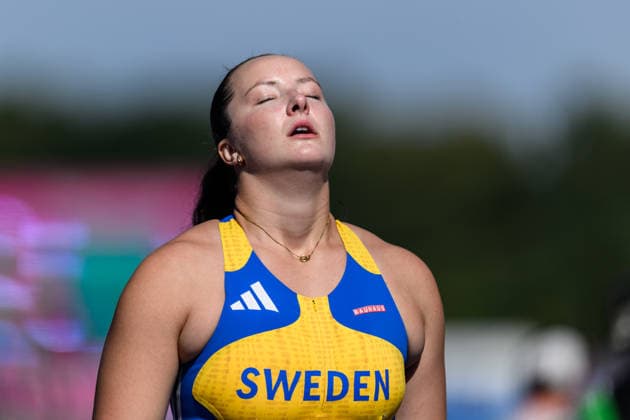260812 Caisa-Marie Lindfors of Sweden ahead of women™s discus throw during day 3 of the 2026 European Athletics Championships on August 12, 2026 in Birmingham. Photo: Mathias Bergeld BILDBYRAN kod MB MT1066 friidrott athletics friidrett friidrotts-em em friidretts-em 2026 european athletics championships 3 bbeng discus throw diskos diskus Copyright: MATHIASxBERGELD BB260812MB001
