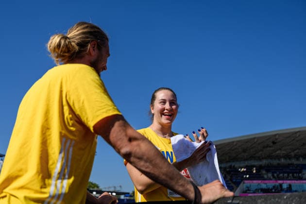 260812 Ebba Salomonsson Lind of Sweden ahead of women™s discus throw during day 3 of the 2026 European Athletics Championships on August 12, 2026 in Birmingham. Photo: Mathias Bergeld BILDBYRAN kod MB MT1066 friidrott athletics friidrett friidrotts-em em friidretts-em 2026 european athletics championships 3 bbeng sweden sverige discus throw diskos diskus Copyright: MATHIASxBERGELD BB260812MB005