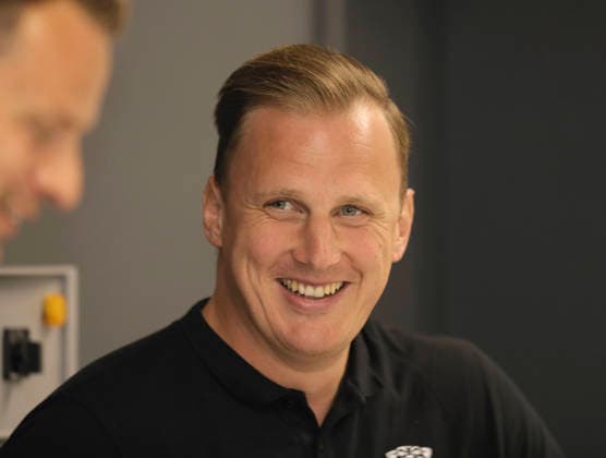 Foto : Trainer David RÖHRIG (Bad Schwartau) Saisonauftakt Handball Bundesliga , Pressekonferenz der Nordvereine in Kiel am Di. 11.08.26
